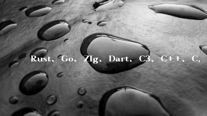 Rust、Go、Zig、Dart、C3、C++、C，仓颉、moonbit、凹语言哪个语言更有未来？