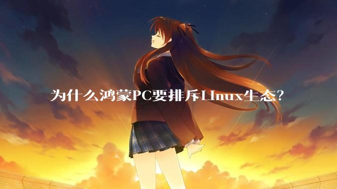 为什么鸿蒙PC要排斥Linux生态？
