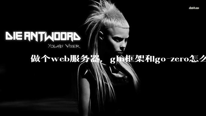 做个web服务器，gin框架和go-zero怎么选？